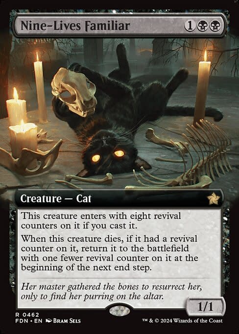 Nine-Lives Familiar - Foil