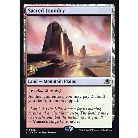 Sacred Foundry - Foil - Prerelease Promo