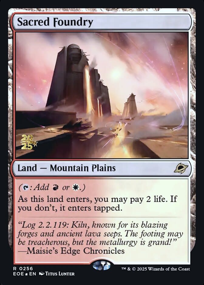 Sacred Foundry - Foil - Prerelease Promo