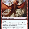 Wrathful Red Dragon - Foil - Prerelease Promo