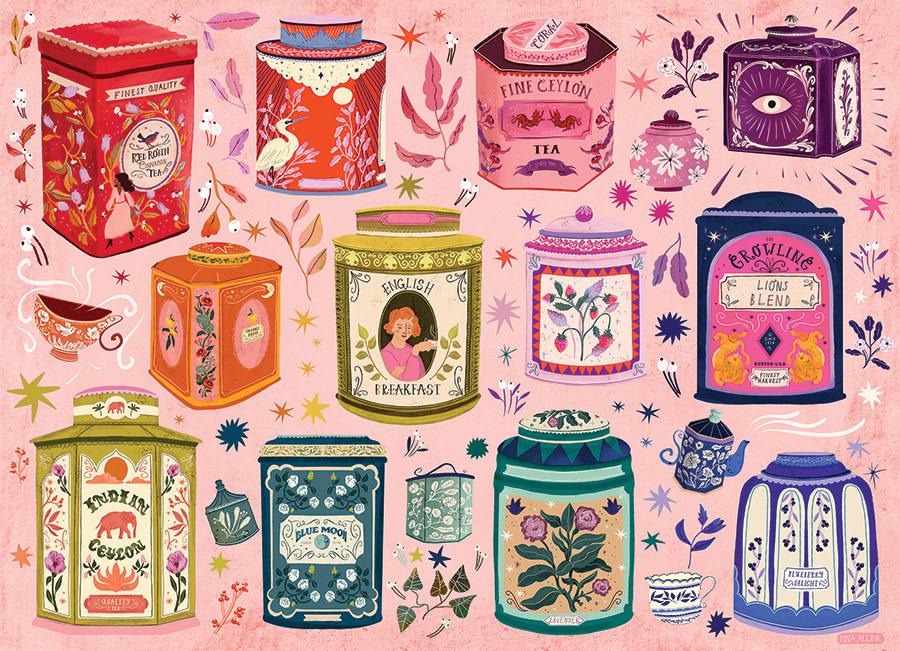 1000 - Tea Tin Treasures