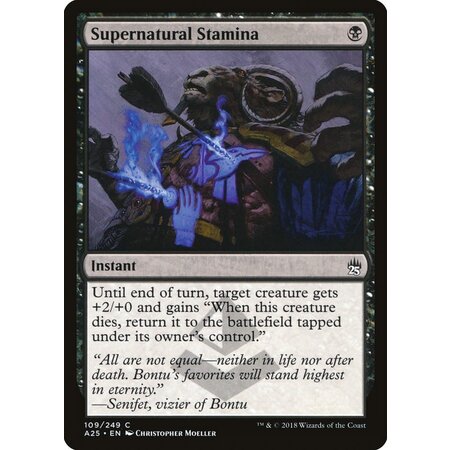 Supernatural Stamina