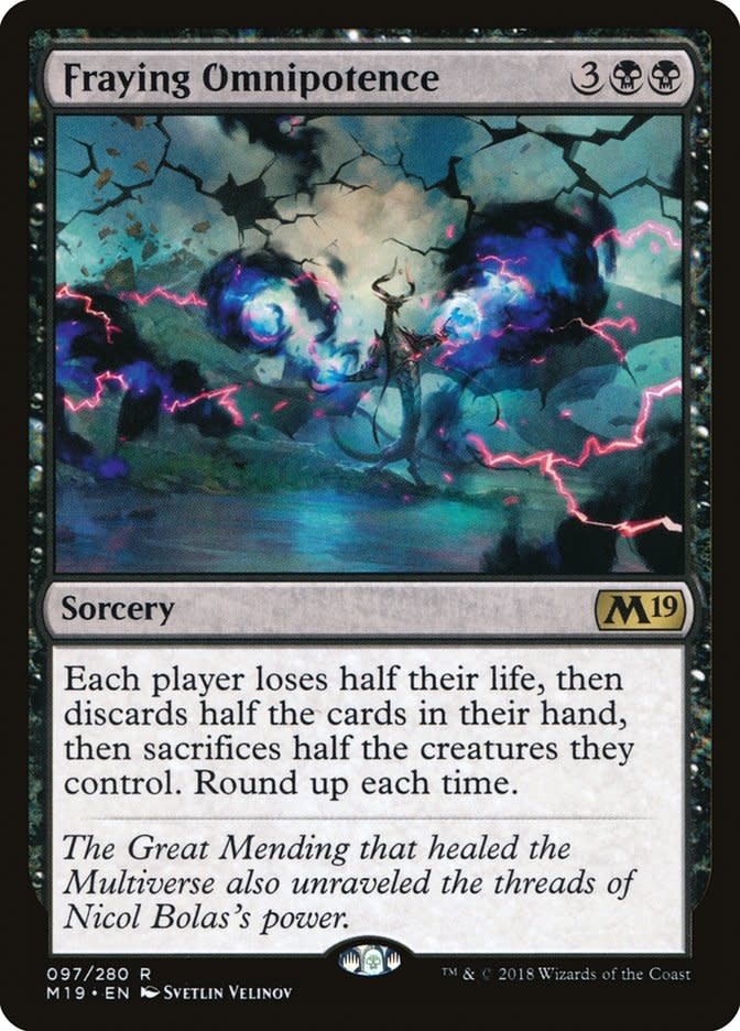 Fraying Omnipotence - Foil