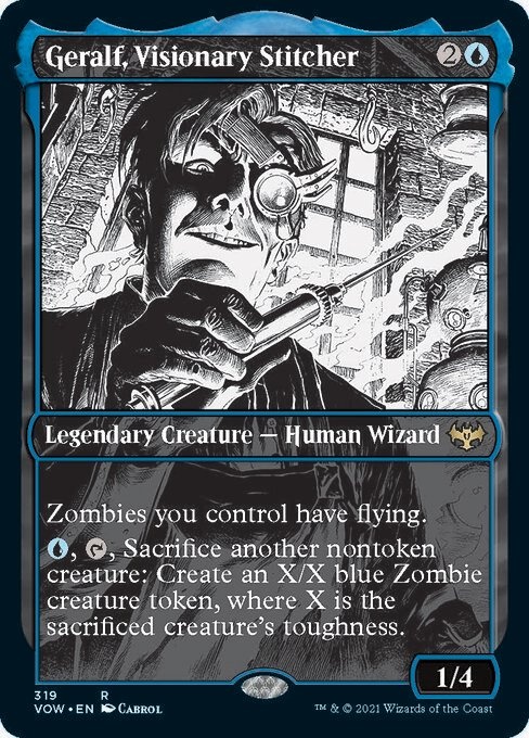 Geralf, Visionary Stitcher