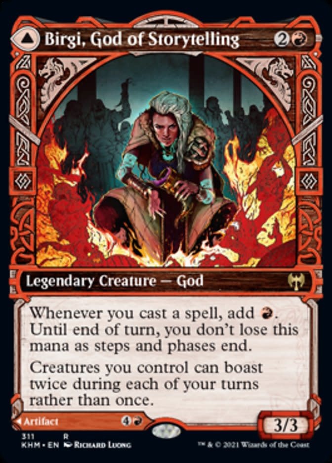 Birgi, God of Storytelling - Foil