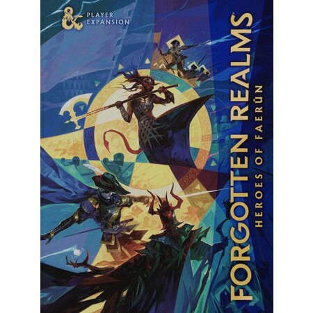 PREORDER - Dungeons & Dragons 5th Edition RPG: Forgotten Realms: Heroes Of Faerun Alternate Art