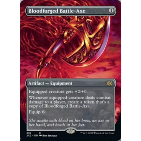 Bloodforged Battle-Axe - Foil