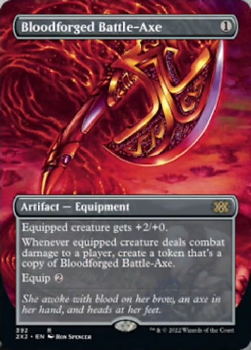 Bloodforged Battle-Axe - Foil