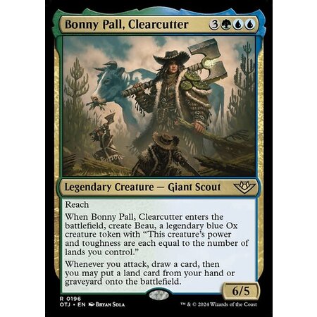 Bonny Pall, Clearcutter