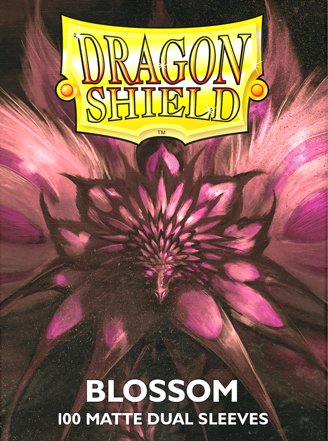 Dragon Shield - 63mm X 88mm - Standard Dual Matte - Blossom 100 ct.