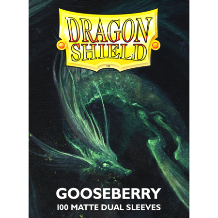 Dragon Shield - 63mm X 88mm - Standard Dual Matte - Gooseberry 100 ct.