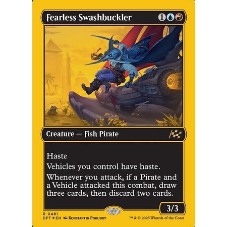 Fearless Swashbuckler - First Place Foil