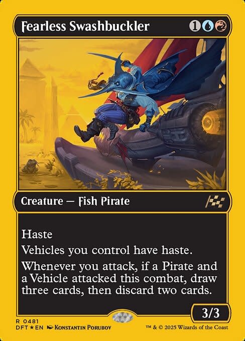 Fearless Swashbuckler - First Place Foil