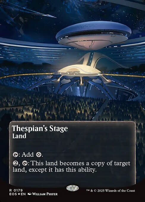 Thespian's Stage - Galaxy Foil