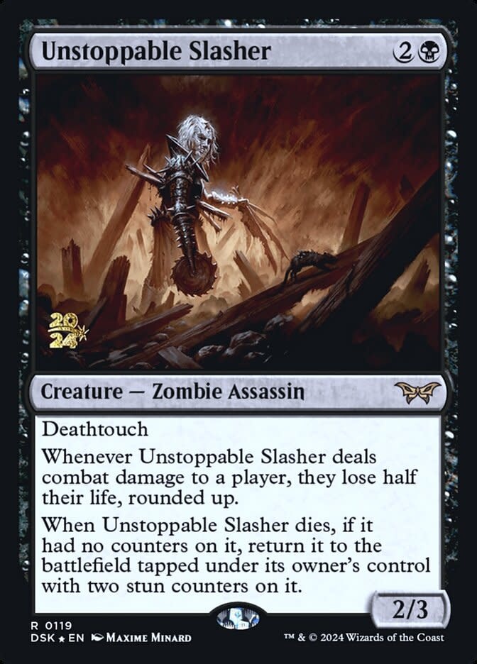 Unstoppable Slasher - Foil - Prerelease Promo