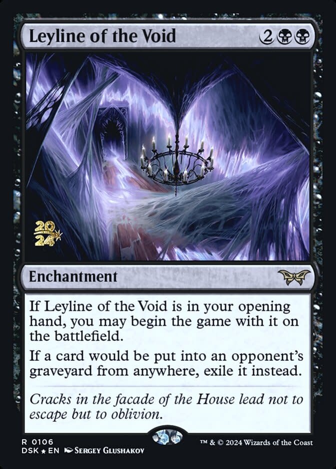 Leyline of the Void - Foil - Prerelease Promo