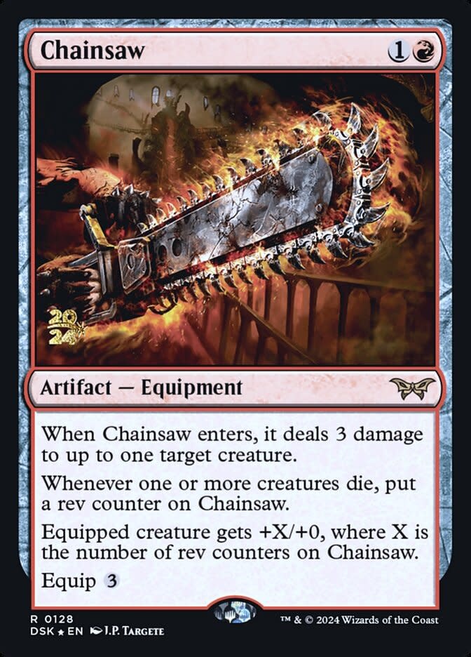 Chainsaw  - Foil - Prerelease Promo