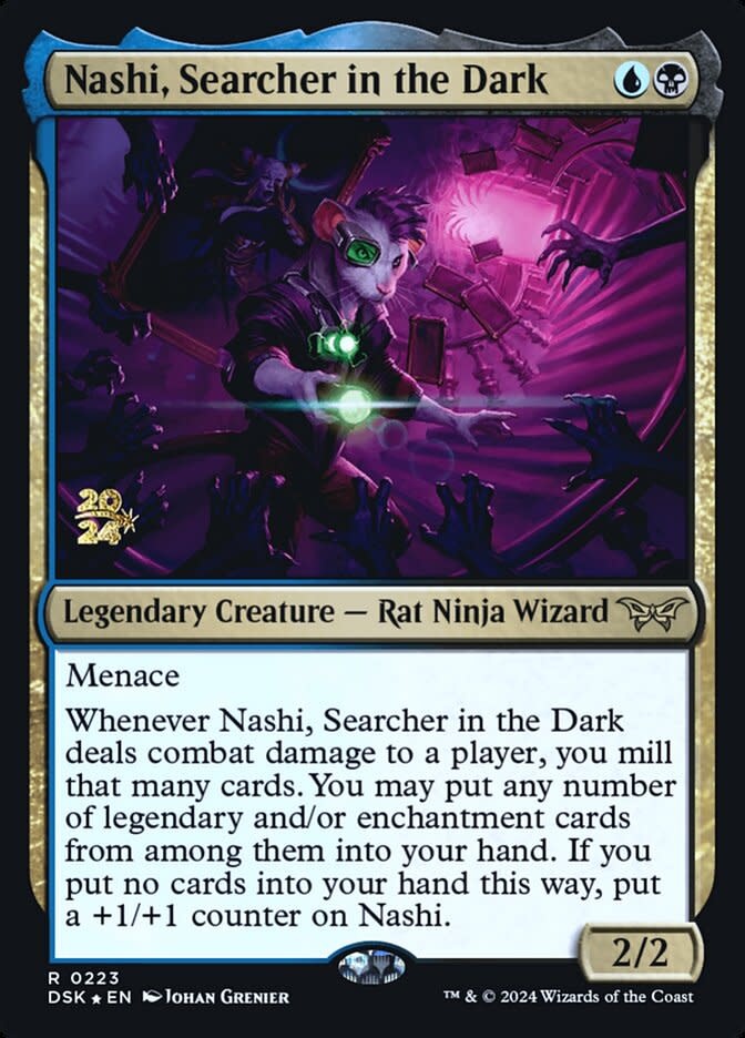 Nashi, Searcher in the Dark - Foil - Prerelease Promo
