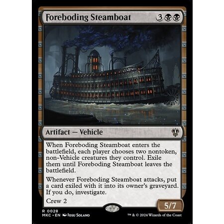 Foreboding Steamboat