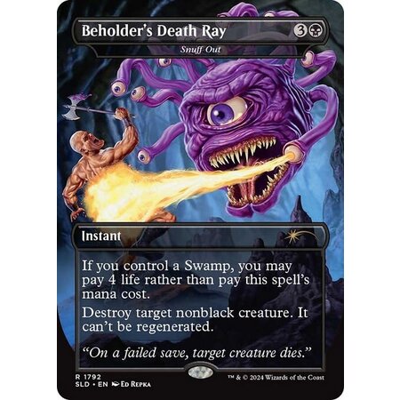 Snuff Out (Beholder's Death Ray)