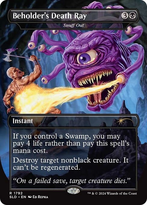 Snuff Out (Beholder's Death Ray)
