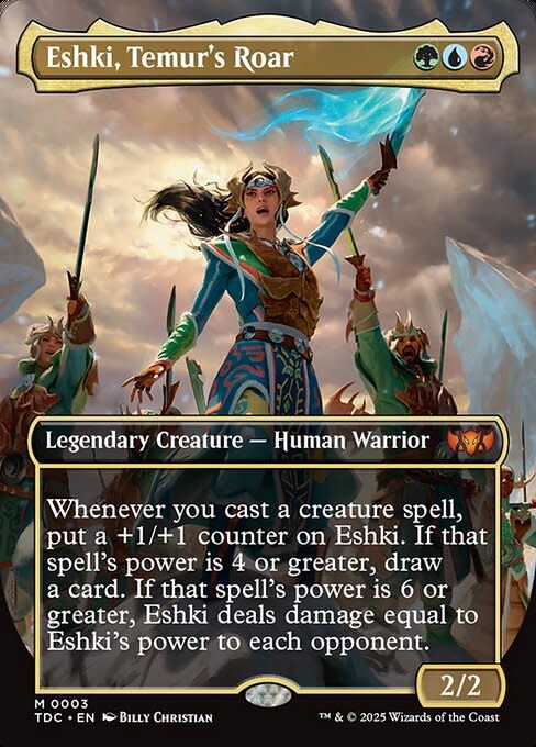Eshki, Temur's Roar - Foil