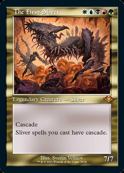 The First Sliver - Foil-Etched