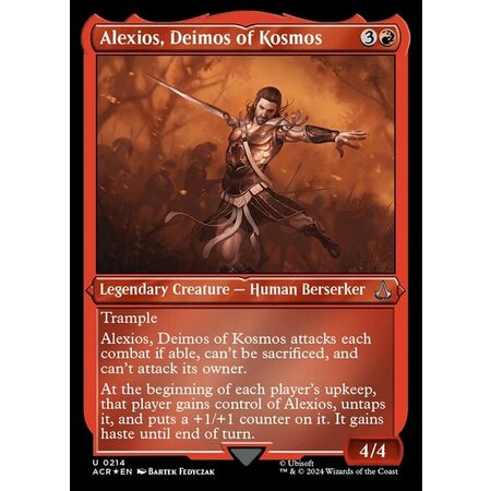 Alexios, Deimos of Kosmos - Foil-Etched