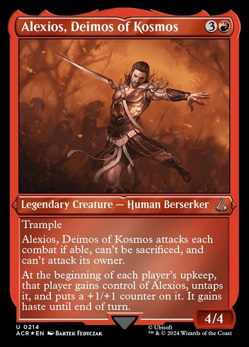 Alexios, Deimos of Kosmos - Foil-Etched