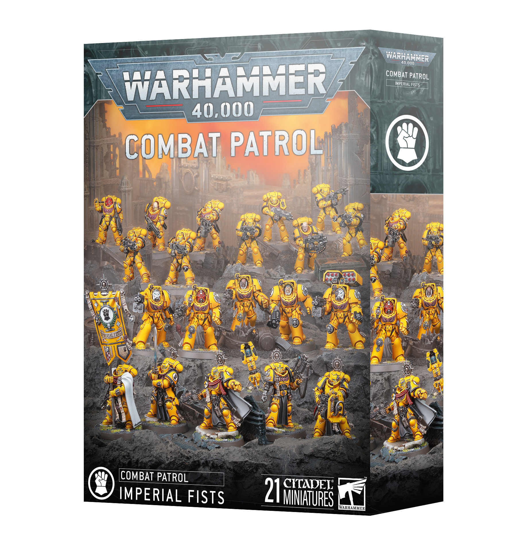 PREORDER - Warhammer 40,000: Combat Patrol - Imperial Fists