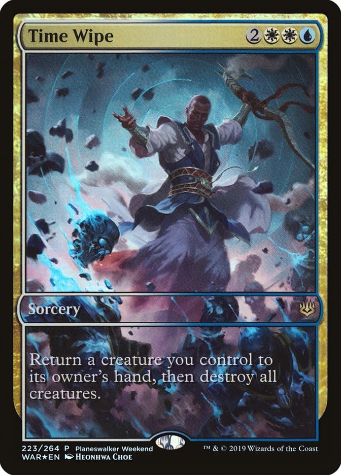 Time Wipe -  Foil - Planeswalker Weekend