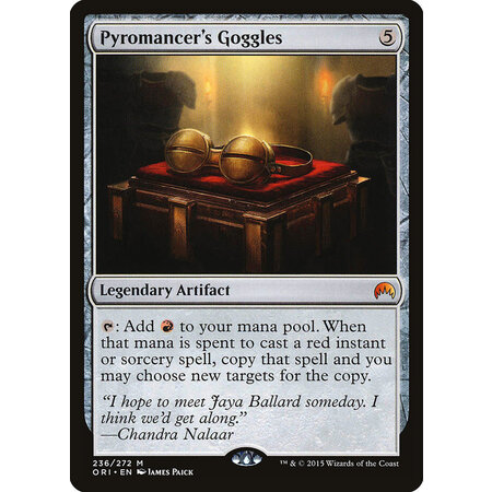 Pyromancer's Goggles