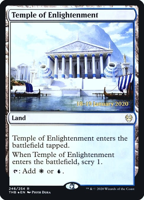 Temple of Enlightenment - Foil - Prerelease Promo