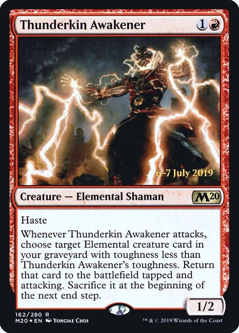 Thunderkin Awakener - Foil - Prerelease Promo
