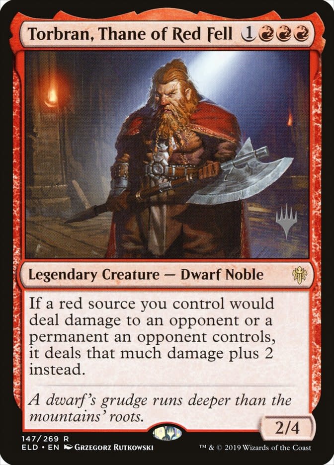 Torbran, Thane of Red Fell - Foil - Promo Pack
