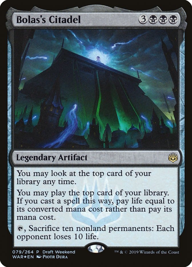 Bolas's Citadel - Foil - Draft Weekend Promo