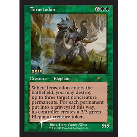 Terastodon - Foil - 30th Anniversary Promo
