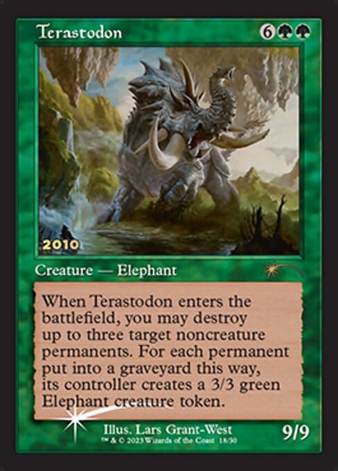 Terastodon - Foil - 30th Anniversary Promo
