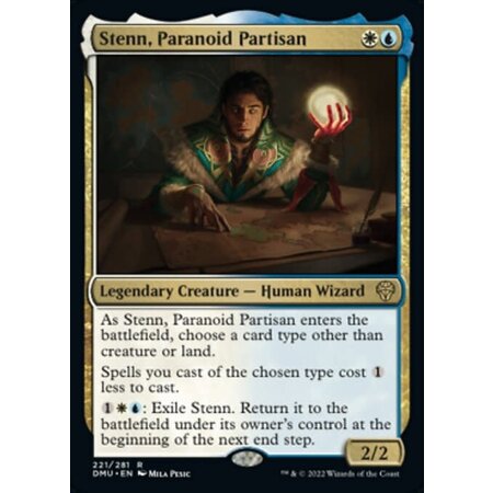 Stenn, Paranoid Partisan