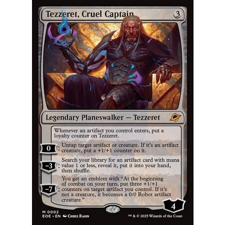 Tezzeret, Cruel Captain - Foil