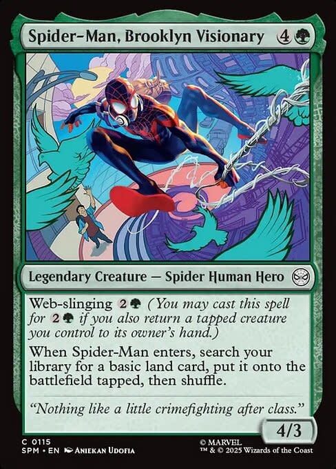 Spider-Man, Brooklyn Visionary - Foil