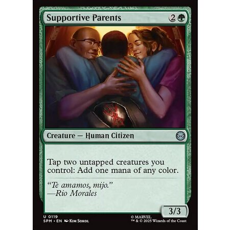 Supportive Parents - Foil