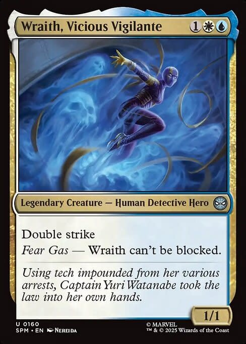 Wraith, Vicious Vigilante - Foil