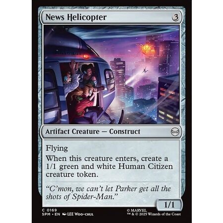 News Helicopter - Foil
