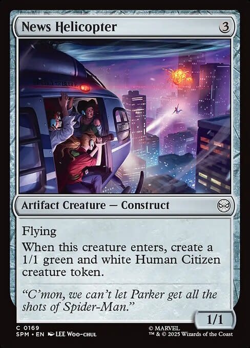 News Helicopter - Foil