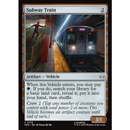Subway Train - Foil