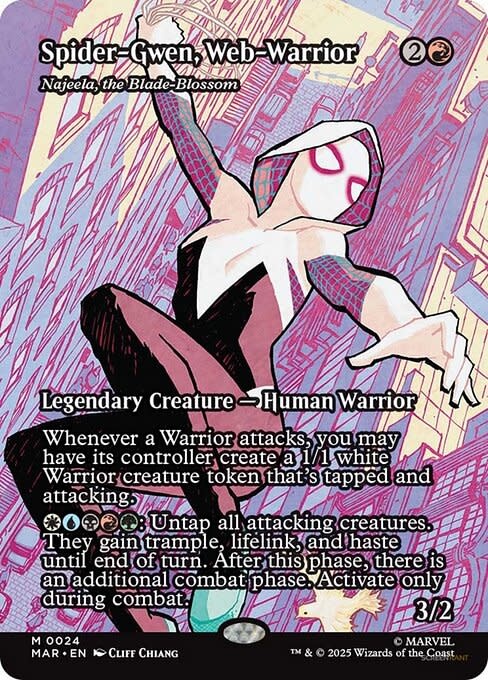 Najeela, the Blade-Blossom (Spider-Gwen, Web-Warrior)