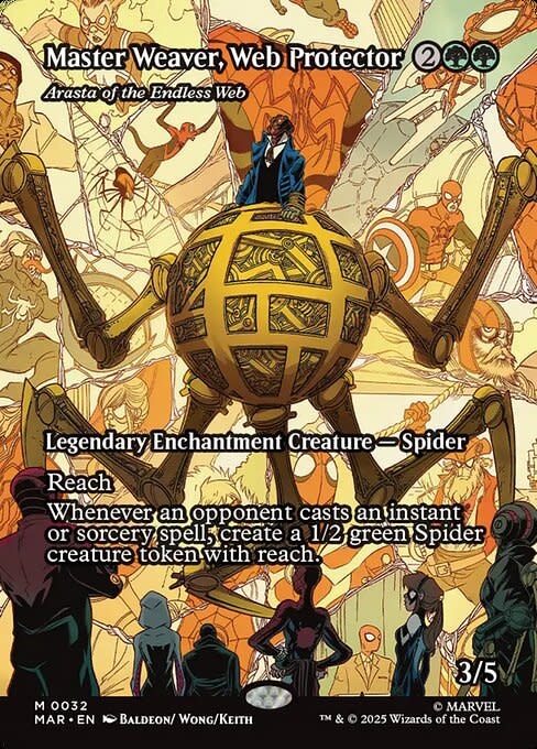 Arasta of the Endless Web  (Master Weaver, Web Protector) - Foil