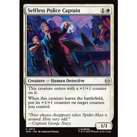 Selfless Police Captain - Foil