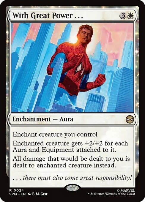With Great Power... - Foil
